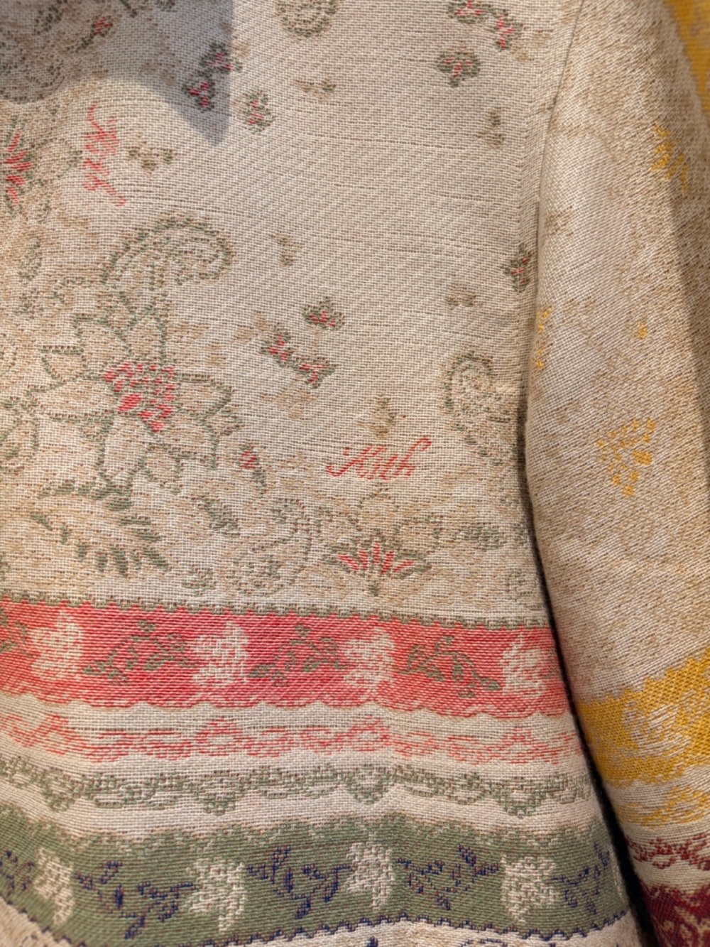 Kith Paisley Tapestry Coaches Jacket “Waffle” Men’s Fall 2025 - Picture 8 of 9